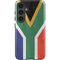 South Africa Flag Distressed Galaxy S25 Impact Case